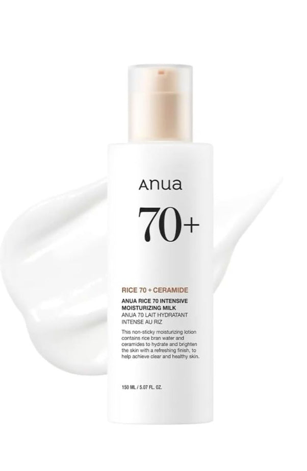 Anua Rice 70+ Intensifying Moisturizing Milk