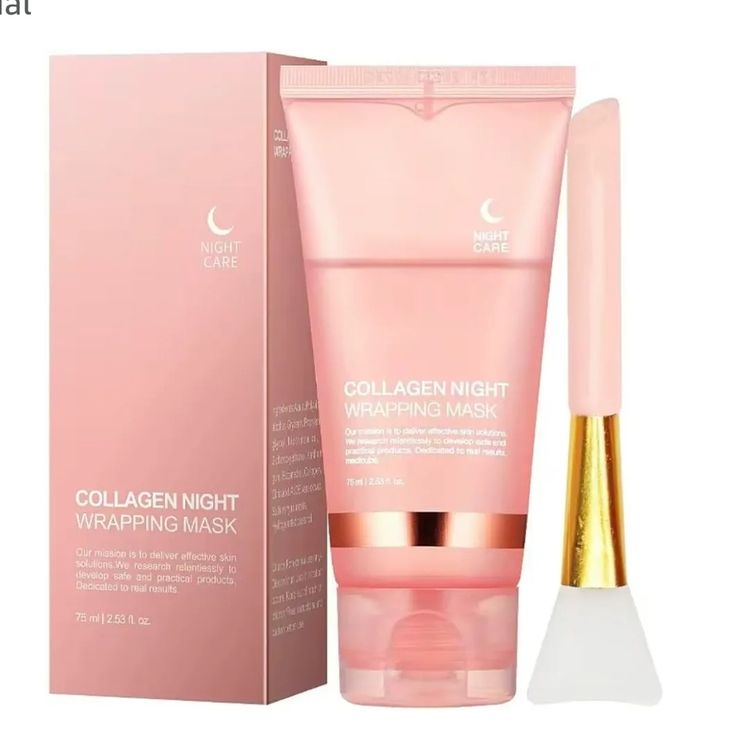 Night Care Collagen Overnight Mask with Brush